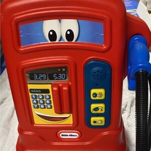 Red Toy Gas Pump